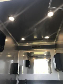 Restroom trailer photo